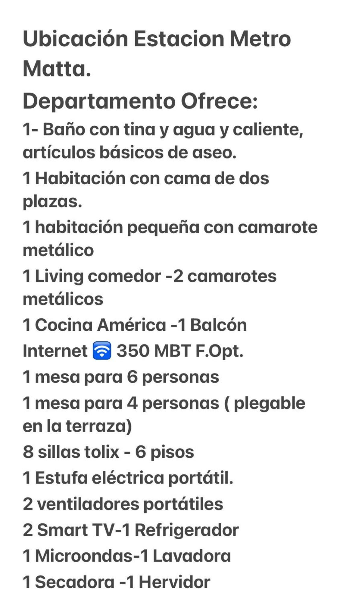Dpto 8 Fantasilandia, Empresas, Familias, Centro Apartamento *